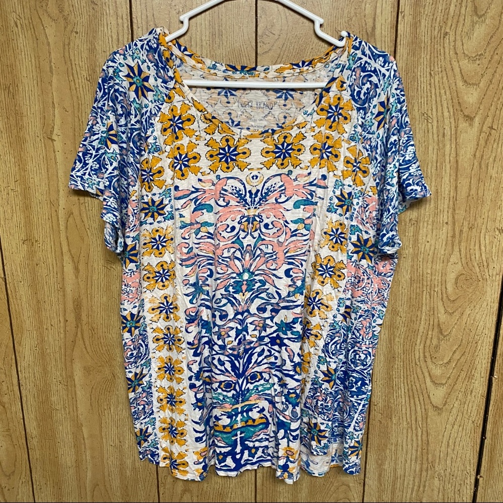 Lucky Brand | Boho Blouse Tee
